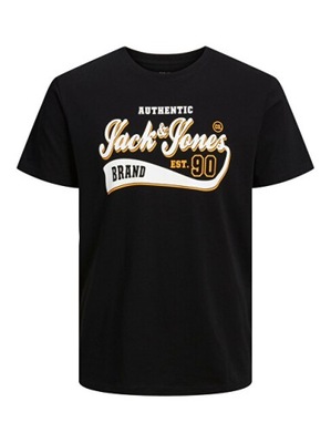 Koszulka T-shirt męska Jack & Jones Jjelogo L czarna