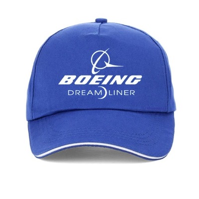 BlueBoeing Czapka z daszkiem Boeing 787 Boeing 787 Dreamliner moda męska L