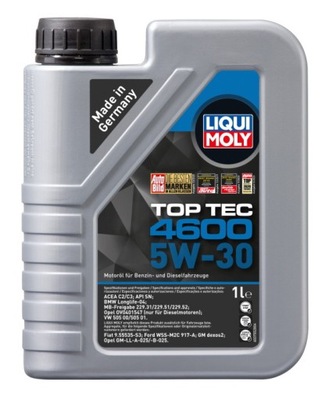 LIQUI MOLY TOP TEC 4600 5W-30 1L 2315 KATOWICE