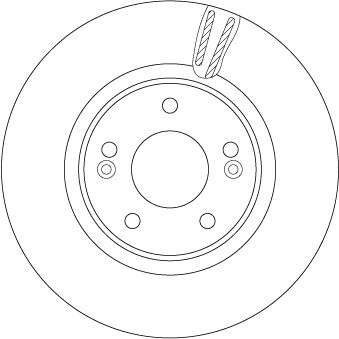 DISCO DE FRENADO TRW DF6497S  