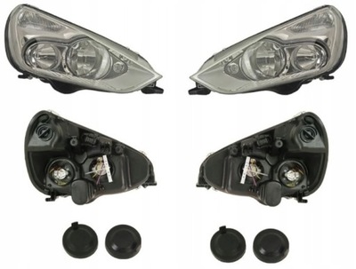 Фара лампа ford galaxy s-max 06-15 l+p tyc фото №1