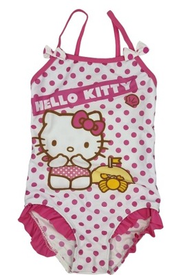 HELLO KITTY strój kąpielowy jednoczęściowy 104/110