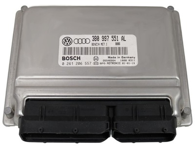 КОМПЬЮТЕР ECU AUDI A4 A6 2.8 3B0997551AL 0261206557