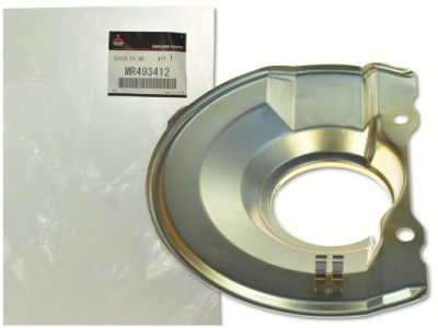 Mitsubishi outlander i cu 03-06 защита диск тормозной правый перед фото №1