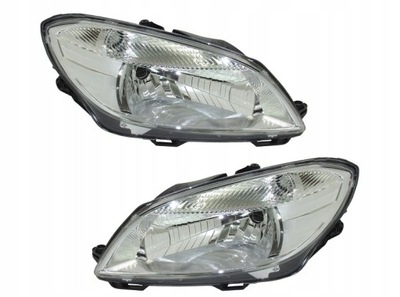 Комплект фари skoda fabia roomster 2010-2014 фото №1