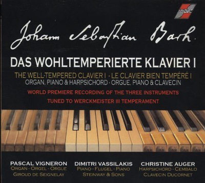 JOHANN SEBASTIAN BACH: DAS WOHLTEMPERIERTE KLAVIER