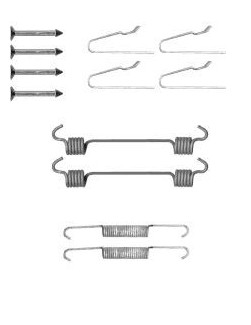 RESORTES DO ZAPATAS HAM. FORD WINDSTAR 3.0 V6 95-  