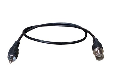 ZŁĄCZKA PRZEJŚCIÓWKA ADAPTER RCA CINCH BNC 50 CM ZŁĄCZE REDUKCJA