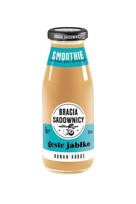 Bracia Sadownicy Smoothie Gęste Jabłko Banan Kokos