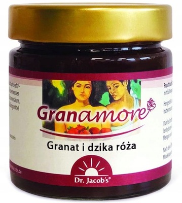 Dr. Jacobs SYROP Z GRANATÓW GranAmore DZIKA RÓŻA