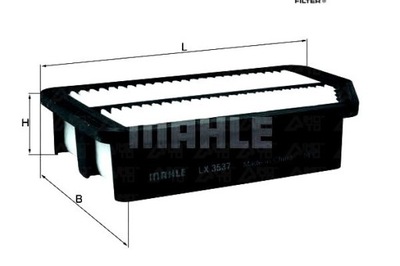 Knecht фильтр воздуха hyundai creta, elantra, i30 фото №1