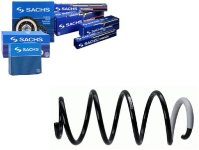 Пружина підвіска sachs 6393211904 a qcs5693 86 фото №1