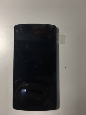 Wyświetlacz LG Nexus 5 z ramką czarny