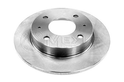 Meyle тормозные диски тормозные 2szt mitsubishi задняя colt me фото №1