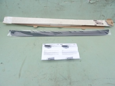 Молдинг защитная бампера задняя hyundai kona 17- фото №1