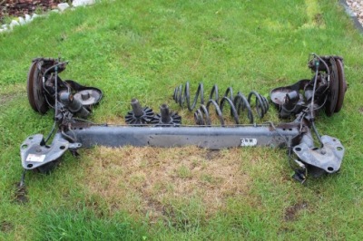 Renault kangoo ii балка задняя подвеска полный задние фото №1