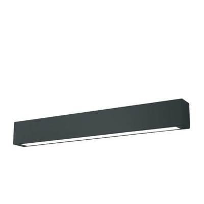 Kinkiet Ibros czarny sredni z IP44 (GS-LWA-9W BK) - Light Prestige