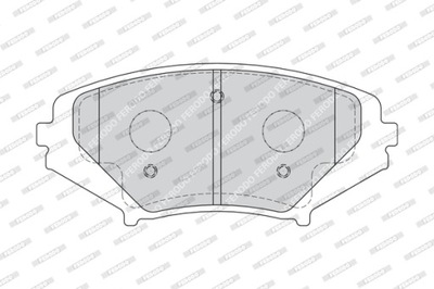 КОЛОДКИ ГАЛЬМІВНІ ПЕРЕД FERODO FDB1758