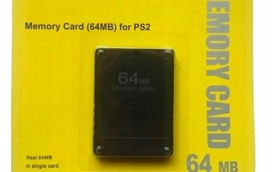 KARTA MEMORY KARD 64 MB PS2