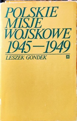 Polskie mosje wojskowe 1945-1949 Gondek