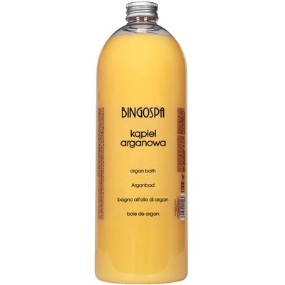 MOCNO PIENIĄCA KĄPIEL ARGANOWA 1000 ml BINGOSPA