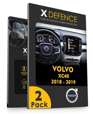 2 IN 1 GLASS PROTECTIVE NA NAVIGATION DISPLAY DO VOLVO XC40 2018-2019 8,7  