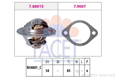 ТЕРМОСТАТ HYUNDAI 7.8801/FAC FACET