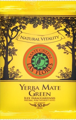 Yerba Mate Green LAS FLORES - 50 g - despalada