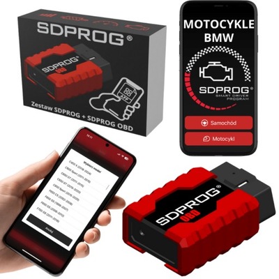 Motocykle BMW Tester Diagnostyczny Interfejs OBD SDPROG Program Android iOS
