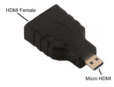 Adapter Przejściówka HDMI do micro HDMI