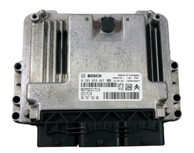 Блок керування peugeot partner 0281018467 9878771680 фото №1