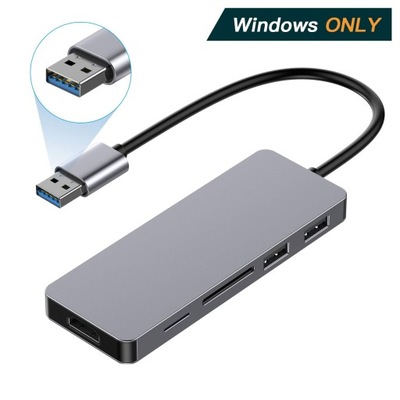 HUB USB Ofima 5 w 1 USB 3.0 HDMI Micro SD