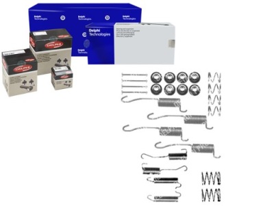 Набор монтажный колодка тормозных [delphi ham] фото №1