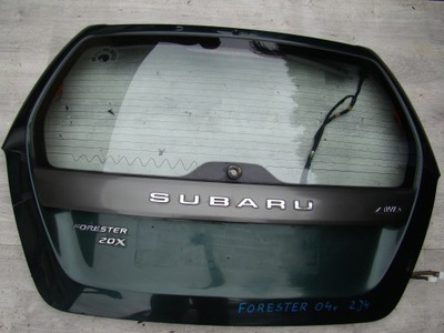 TAPA DE MALETERO VENTANAS PARTE TRASERA SUBARU FORESTER II 02-05R 2J4  