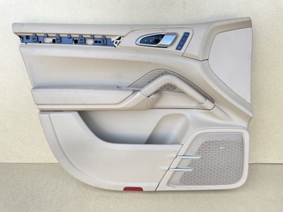 Обивка обшивка дверь левый перед porsche cayenne фото №1