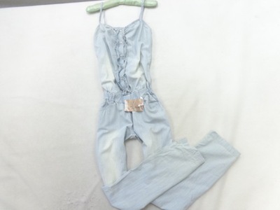 38 RAINBOW KOMBINEZON JEANS SZWEDY S328