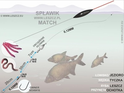 ZESTAW ZE SPŁAWIKIEM MATCH 1,5g