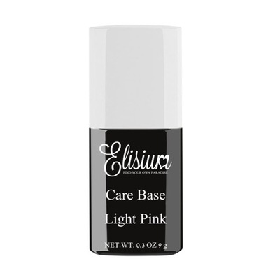 ELISIUM CARE BASE LIGHT PINK - KAUCZUKOWA BAZA POD LAKIER HYBRYDOWY 9 G