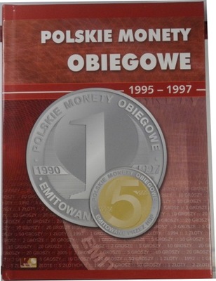 KLASER POLSKIE MONETY OBIEGOWE 1995 - 1997 NOWY