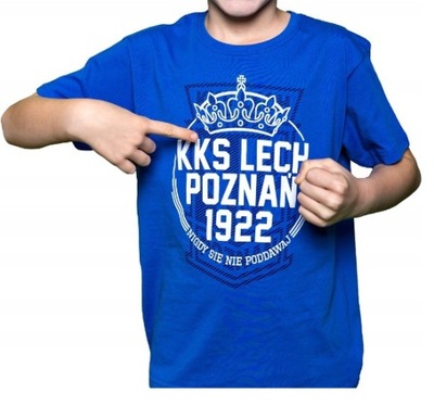 KOSZULKA LECH POZNAŃ Z KORONĄ R.XL