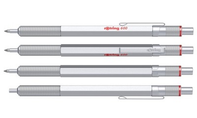 Długopis metalowy Rotring Tikky 600 srebrny