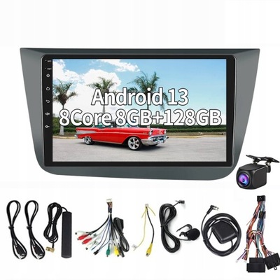 RADIO 2DIN DE AUTOMÓVIL ANDROID GPS SEAT ALTEA 2004-2015 TOLEDO 2004 -2009  