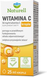 NATURELL WITAMINA C KROPLE 25ML