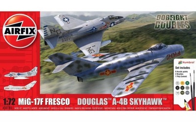MiG-17F Fresco & Douglas A-4B Skyhawk - Airfix A50185 skala 1/72