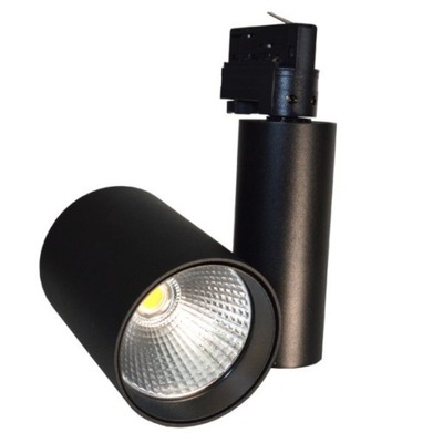 Track light LED Tryco 3 fazy 40W 3000K czarny kąt