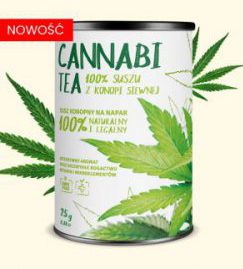 CANNABI TEA - herbata z konopi siewnej CANABIS SATIVA L.