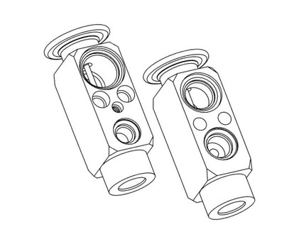 VÁLVULA DE EXPANSIÓN DE ACONDICIONADOR BMW 3 90-98/BMW 5 87-95/BMW 7 94-01 NRF  