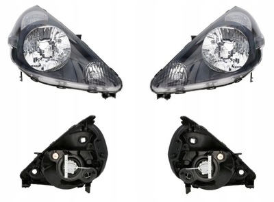 Фара лампа honda jazz fit 02-08 l+p tyc фото №1