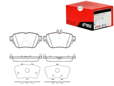 КОМПЛЕКТ - КОМПЛЕКТ КОЛОДОК ТОРМОЗНЫХ REMSA REMSA