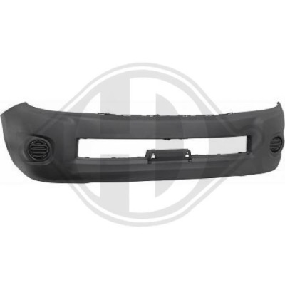 Бампер do toyota hilux kun 05-11 фото №1